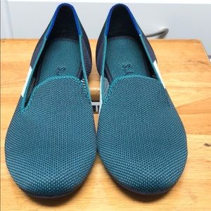 Rothy’s spruce prep loafer, 7.